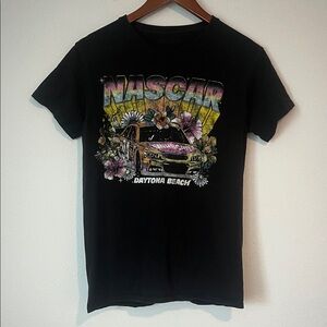 NASCAR Daytona Beach Black Short Sleeve T-Shirt